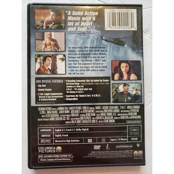 S.W.A.T. (DVD, 2003, Full Screen Special Edition) - Picture 2 of 3